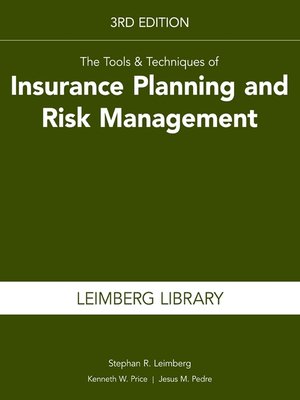 cover image of The Tools & Techniques of Insurance Planning & Risk Management